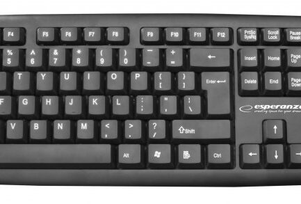 Klawiatura membranowa Esperanza AMARILLO EK134 (USB 2.0; (EU); kolor czarny)-1