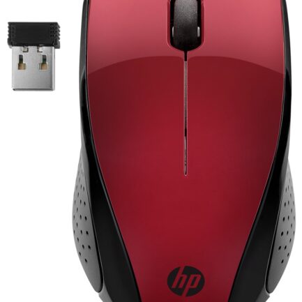 Mysz HP Wireless Mouse 220 Sunset Red bezprzewodowa czerwona 7KX10AA-1