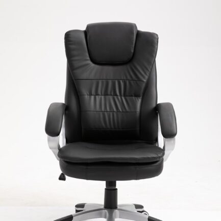 Activejet Fotel biurowy z masażem, podgrzewany YK7304 czarny-2