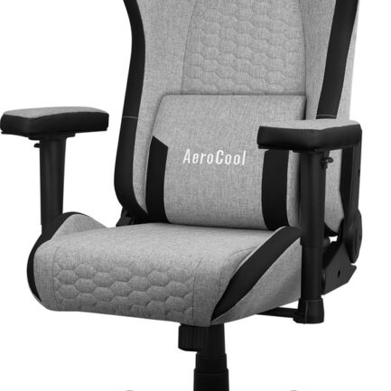 Fotel AEROCOOL CROWN AeroWeave Ash Grey-1