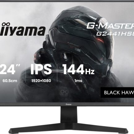 MONITOR IIYAMA LED IPS 23,8" G2441HSU-B1 Black Hawk 144Hz-1