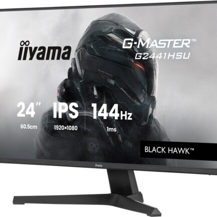 MONITOR IIYAMA LED IPS 23,8" G2441HSU-B1 Black Hawk 144Hz-2