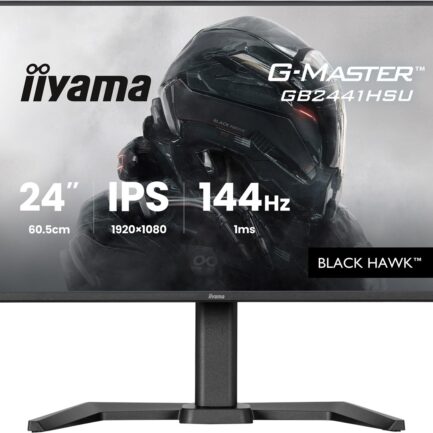 MONITOR IIYAMA LED IPS 23,8" GB2441HSU-B1 Black Hawk 144Hz-1