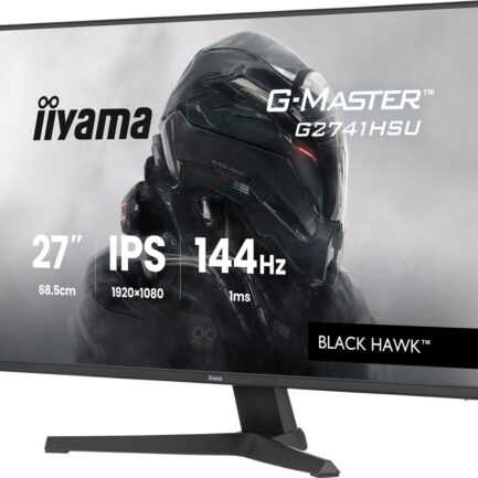 MONITOR IIYAMA LED IPS 27" G2741HSU-B1 Black Hawk 144Hz-2