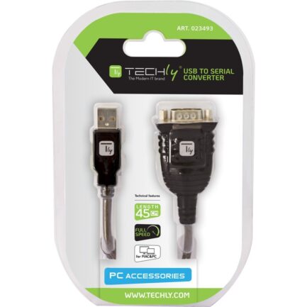 TECHLY KONWERTER USB NA PORT SZEREGOWY RS232/COM/D-2