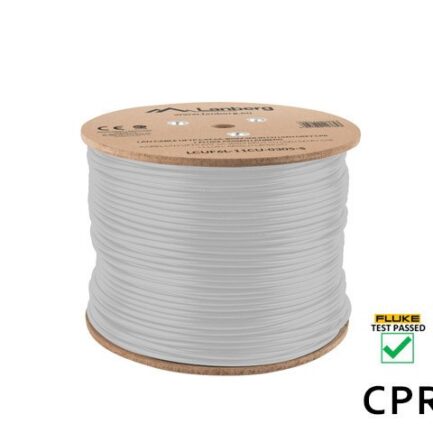 LANBERG KABEL UFTP KAT. 6A 305M DRUT CU LSZH SZARY CPR+FLUKE PASSED-2