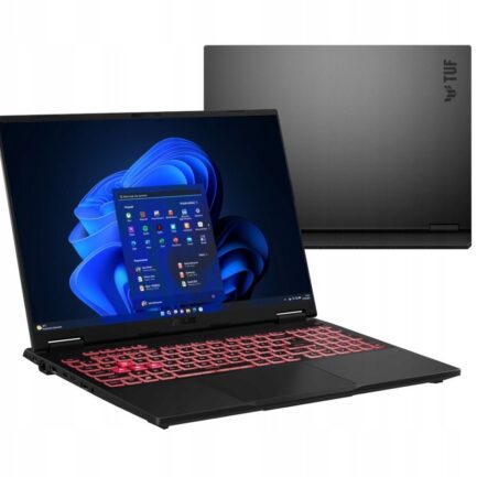 ASUS TUF Gaming A16 FA608UH-R7165W Ryzen 7 260 16.0"FHD+ IPS-level 300nits AG 16GB DDR5 5600 SSD512 GeForce RTX 5050 8GB WLAN+BT LAN Cam1080p 90WHrs W11 Jaeger Gray-2