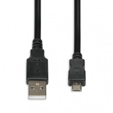 Kabel IBOX USB 2.0 A/B MICRO 1,8M IKU2M18 (USB 2.0 typu A - USB 2.0 typu A ; 1,8m; kolor czarny)-1